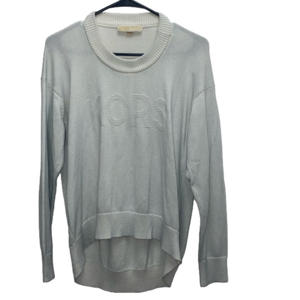 Michael Kors high low knit oversized sweater size small